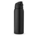 Owala FreeSip Insulated Stainless Steel Water Bottle with Straw, BPA-Free Sports Water Bottle, Great for Travel, 40 Oz, Very, Very Dark