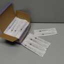 50 Pcs 1ml Syringes with Caps Oral Dispenser Individually Sterile Warpped for Medicine Dropper, Colostrum Collect Feeding Pets, Liquid