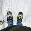 2 x 6 Pcs Snowshoe Straps Kit, Adjustable Skiing Boots Straps Replacement, Snowshoe Bindings for Adult Teen Ski Boot (8.5 Inch-B Style)