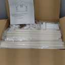 Little Dove Kids Tent, Play Tent with Star Lights, Large Play Tents with 2 Windows, Kids Playhouse Indoor & Outdoor, Reading Nook, Christmas Toddler Tents for Girls & Boys, 52" x35" x 51", Cream (Beige)