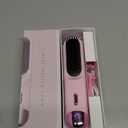 Go Brush Pro 2026 Hair Straightener Brush 300 Million Negative Ionic Portable Hair Straightener Comb for Women with 4 Temps Fast Heating MCH Ceramic Coating Smooth Frizz Hair Light Pink