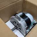 21805U PSC Burner Motor Replaces Beckett 2456, 2456U, SA55GYKPA-5733, SA55GYKPA5733, A.O.Smith OBK6002, Carlin 98022S, Marathon 0701, Emerson 3248, 17HP, 120V, 3450RPM, Oil Burner Motor Leungoo