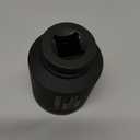 uxcell 3/4-Inch Drive 12 Point Impact Socket 46mm Metric Spindle Axle Nut Socket Driver Wrench for Auto Repair Easy Removal