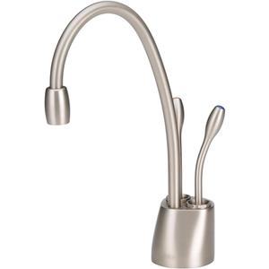InSinkErator Contemporary Instant Hot and Cold Water Dispenser Faucet, Satin Nickel, F-HC1100SN