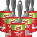 Scotch-Brite Lint Roller Value Pack, Works Great On Pet Hair, 5 Rollers, 95 Sheets Per Roller, 475 Sheets Total