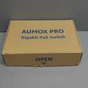 16 Port Gigabit PoE Switch,AUMOX PRO SG518P 18 Ethernet Unmanaged PoE with 2 Gigabit Uplink 250W,Plug and Play,Sturdy Metal Desktop, Wall Mount or Rackmount Network Switch, 802.3af/at Compliant