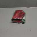 mixeoo Comfy Christmas Red Throw Pillow Covers Decorative Square Solid Thick Velvet Super Soft Cushion Cases Home Decor for Sofa Couch Living Room Chair, Set of 2, 20 x 20 Inch