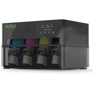SUNLU AMS Heater, Compatible with Bambu lab AMS Gen 1  Enables Simultaneous Printing & Drying, Easy Installation, Fast Heating to 70C, 4-Spool Capacity Filament Dryer
