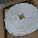 Ungraded Fire Hose 1.5 Inch(1-1/2" ID) x 100FT,M × F NST/NH Brass Couplings