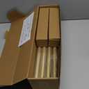 2 Pack Heavy Duty Curtain Rods for Windows 28 to 48 Inch, 1 Inch Gold Adjustable Curtain Rod Set with Easy Installation and Modern Design (A1,Gold,30-60",2Pack)