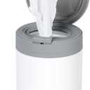 Disinfecting Wipes Dispenser - Push Button Decorative Holder for Standard Cleaning Wipes Container, Use in Kitchen Countertop, Bathroom, Classroom (White)