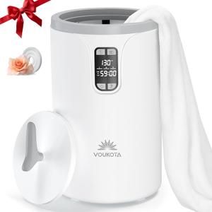 Towel Warmer-20L Large Towel Warmers for Bathroom, Blanket Warmers with LED Display, Heat Timer 30/60/90 and Delay Time 0.5-24H Adjustable, Towel Heater Fits Up to Two 40"X70" Oversized Towels