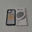 CENHUFO Privacy for iPhone 14 Plus Case, Full Body Phone Case with Built-in 9H Tempered Glass Privacy Screen Protector and Camera Lens Protector, Anti Peep Shockproof Bumper Clear Cover - Black