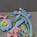 Baby Mobile for Crib with Musicial and Lights, Remote, lamp, Projector for Pack and Play, for Ages 0+ Months (Blue-Forest)