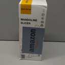 ONCE FOR ALL Safe Mandoline Slicer, Multi Vegetable Chopper, Potato Slicer for Kitchen, 4 Modes 100+ Presets Adjustable Thickness, French Fry Cutter (5 in 1 Green)