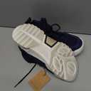 XIDISO Mens Fashion Sneaker Walking Shoes Athletic Running Shoes Breathable Casual Sport Gym Shoe, Dark Blue, 39