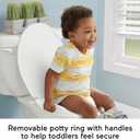 Fisher-Price 3-in-1 Toddler Toilet Training Potty Chair and Step Stool, with Removable Toilet Ring