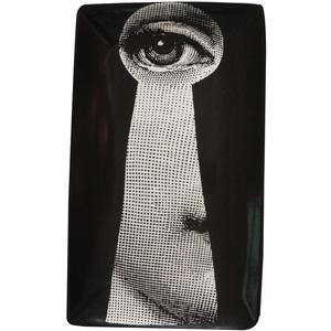 Ceramic Jewelry Tray, Ring Trinket Earrings Necklaces Bracelet Key Watch Perfume Dish Decorative Plate, Thanksgiving Christmas Birthday Gifts for Mom Wife Sister Daughter Friend (F4)