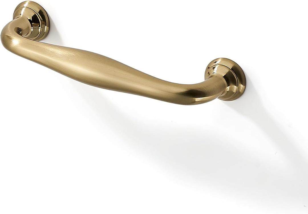 SAILING 10 Pack Cabinet Handles-3.8"/96mm Screw Spacing Champagne Bronze Furniture Hardware Handles for Kitchen Cabinets Bedroom Dresser Wardrobe Cabinet Pulls