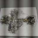 Top Brass Tree of Life Wall Cross 11 1/2" - Decorative Spiritual Art Sculpture Bronze Verdigris Finish