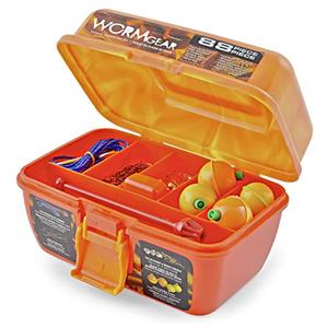 South Bend® WormGear Tackle Box including 88 Pieces