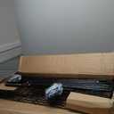 IZEUK 1400 LBS Garage Black Shelving Wide Storage Shelves 4 Tier Adjustable Heavy Duty Metal Wire Rack Standing Shelf Unit for Kitchen Office College Dorm Garage Warehouse 15.8" x 45.8"x 59.4"