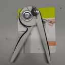 Chef'n EzSqueeze One-Handed Can Opener (Black and Meringue)