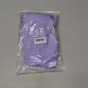 QooNoo Girls Athletic Shorts Flowy Running Shorts with Pockets V Crossover 2 in 1 Girls Tennis Shorts Butterfly Skorts (Purple, S)