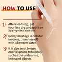 Black Rice Exfoliant,Peel Shot Rice Ampoule Duo Set White and Black Rice Exfoliating facial mask .Reduce blackheads, shrink pores, suitable for all skin types, 2.03Fl Oz (Pack of 2)