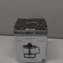 Elite Gourmet ETS623 BPA-Free 40-Watt Electric Citrus Juicer, Compact, Large Volume, Pulp Control, Oranges, Lemons, Limes, Grapefruits with Easy Pour Spout, 24oz, Black/Stainless Steel