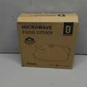 Microwave Splatter Cover with Water Steamer, Upgraded Microwave Cover for Food with Handle, Clear Plate Covers, Splatter Guard, Kitchen Essentials Gadgets, House Warming Gifts New Home, 10 Inch