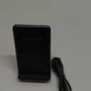 25W Wireless Charger, Foldable 2 in 1 Wireless Charging Station for Apple iPhone 16/16 Pro/15/14/13/12/11/Plus/SE/X/Airpods, PDKUAI 15W Fast Dual Wireless Induction Charge Stand for Samsung/LG (Black)