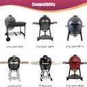 19.5" Cast Iron Grill Grate Round for Akorn Kamado, Pit Boss K24, Louisiana Grills K24, Char-Griller 16620