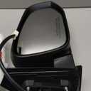 Liizoo Side Mirror Car Door Mirror Fits for Toyota Tacoma 2016-2023 Right Passenger Side|TO1321350|Power|Signal|Heat|Blind Spot Monitor| Black RH8 Pins