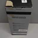 SHARDOR Electric Super Silent Blade Coffee Grinder, Timed Grind Control Rotary Knob, Adjustable Coarse to Fine for Coffee Beans, Spices & Herbs, with 2 Removable Stainless Steel Bowl, White