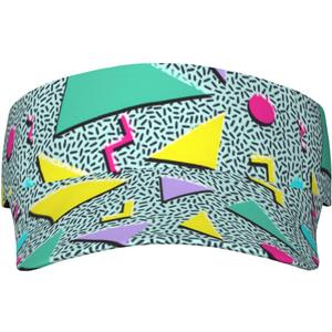 Sun Visor Hat Adjustable Uv Protection Caps Lightweight Hats for Women Men Outdoor Sports Running Golf Tennis