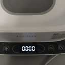 Baby Bottle Sterilizer | Esterilizador de Biberones, 6-in-1 HAUTURE Bottle Sterilizer and Dryer, Electric Steam Bottle Sanitizer for Baby Stuffs, Baby Bottles & Breast Pump Accessories (White)