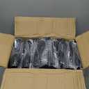 Domensi 60 Pack Black Acrylic Champagne Flutes Bulk 6 oz Unbreakable Reusable High Stem Plastic Toasting Goblets for Wedding, Party, Camping & Restaurant