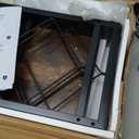 Tribesigns 78.7 Inch Extra Tall Narrow Bookshelf, 7 Tier Skinny Bookcase for Small Spaces, Freestanding Display Shelves, Multifunctional Corner Storage Organizer for Home Office, Rustic Brown