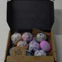 LifeAround2Angels Bath Bombs Gift Set 9 USA made Fizzies, Shea & Coco Butter Dry Skin Moisturize, Perfect for Bubble Spa Bath. Handmade Birthday Mothers day Gifts idea For Her/Him, wife, girlfriend