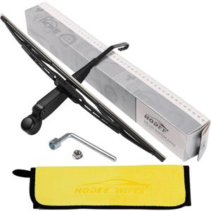 Rear Wiper Arm Blade Nut Set Replacement for Dodge Grand Caravan 2008-2019 Chrysler Town & Country 2008-2016,Back Windshield Wiper Assembly with Window Wiper Cap Cover Accessories