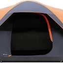 EchoSmile 8 Person Large Family Camping Tent, Waterproof Windproof Spacious Cabin Tent with Removable Rainfly, Easy Setup 3-Season Outdoor Shelter for Group