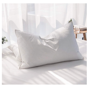 REDASW Canadian Luxurios Goose Down Pillows 80% Down 20% Feather 1050 Fill Power 20X36 in Bed Pillows with 100% Cotton Pillow Shell 600TC Fluffy Soft (King,Pack of 2)