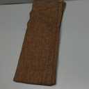 ZeeMart Rustic Cotton Linen Table Runner, 13x72 Inches Brown, Farmhouse Style Brown Table Runners 72 Inches Long, Washable Kitchen Dining Table Decoration for Home Party Decor
