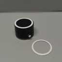 JOYTUTUS Shower Phone Holder, Reusable Suction Cup Phone Mount for Shower, Mirror, Kitchen, Window & Bathroom, Shower Phone Mount Compatible with iPhone 16, 15, 14, 13, 12 & All Phones,Black,1 Pack