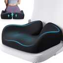 Memory Foam Seat Cushion, Ergonomic Office Chair Cushion
Memory foam cushion relieves pressure and supports tailbone comfort for office chairs, cars, wheelchairs and home use.