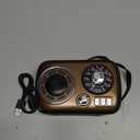 Gelielim Portable Radio AM FM SW, Bluetooth Speaker Retro Radio, Support USB/TF Card,Best SoundEasy to OperateRechargeable Battery Operated, Suitable for Indoor&Outdoor, Gift for Parents
