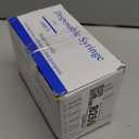 100 Pack 3ml Syringes with Needle 23Ga 1 Inch,Disposable Luer Lock Syringe for Liquids Dispensing,Scientific Labs