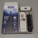 Oral-B iO Series 2 Rechargeable Electric Powered Toothbrush, Night Black with 1 Gentle Care Brush Head - Automatic Pressure Sensor to Protect Gums - 3 Modes - 2 Min Timer