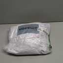 LEBENGURU Upgraded 8FT Wedding Arch Cover, 6.6FT White Spandex Fitted Arch Backdrop Cover, Set of 2 for Round Top Chiara Stand Covers for Birthday Party Baby Shower Banquet Balloon Dcor